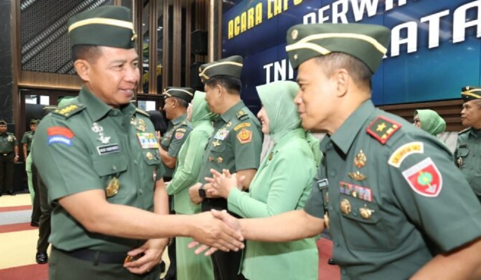 Negara Naikkan Pangkat 10 Perwira Tinggi TNI AD, ini Nama namanya