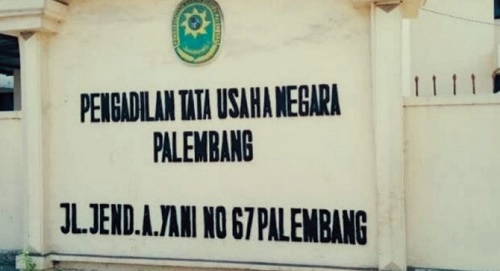 Putusan PTUN Palembang Menangkan Gugatan LSM Beruntut Panjang