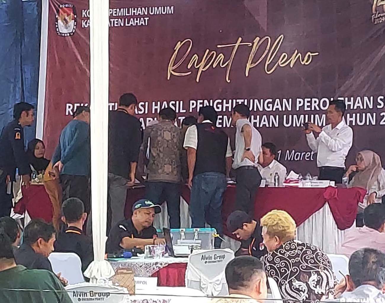Saksi PKB Sampaikan Protes pada Rapat Pleno di KPU Kabupaten Lahat, Ini Masalahnya