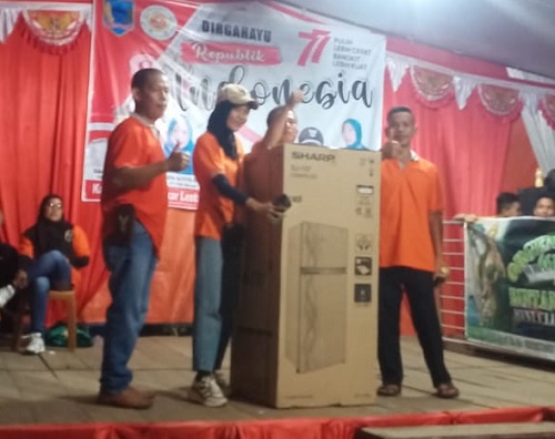 Gelar Lomba, Desa Banjarsari Bertabur Door Prize dan Hadiah