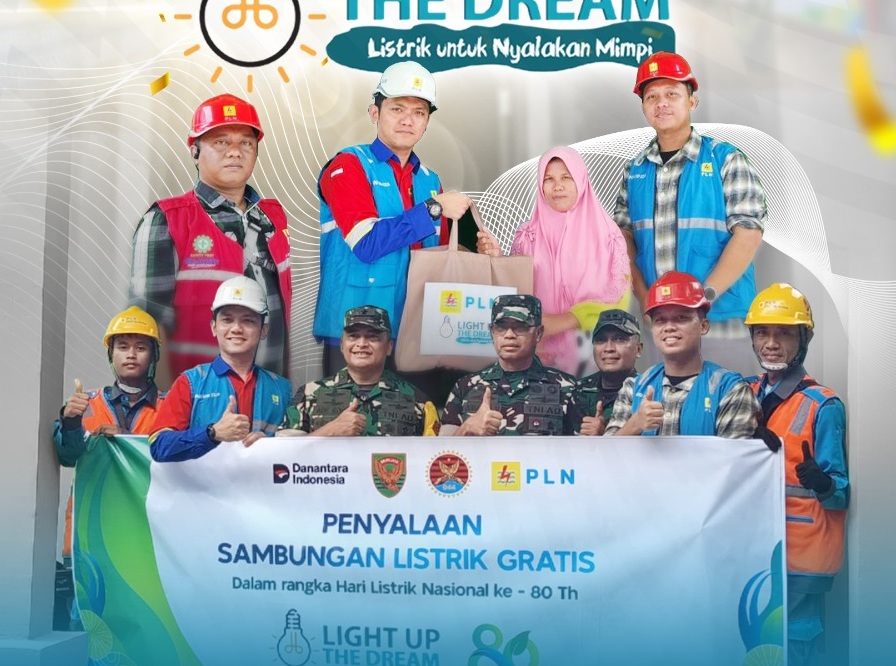PLN ULP Muara Enim Terangi Harapan Warga Melalui Program “Light Up The Dream”