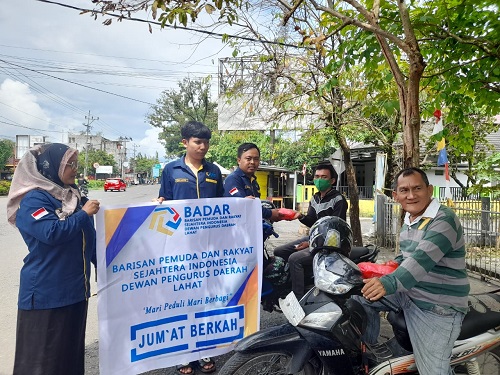 Program Jumat Berkah BADAR Lahat Sukses