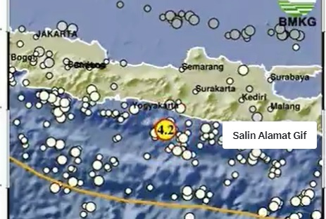 Gempa Susulan Terjadi di Jogja Malam ini