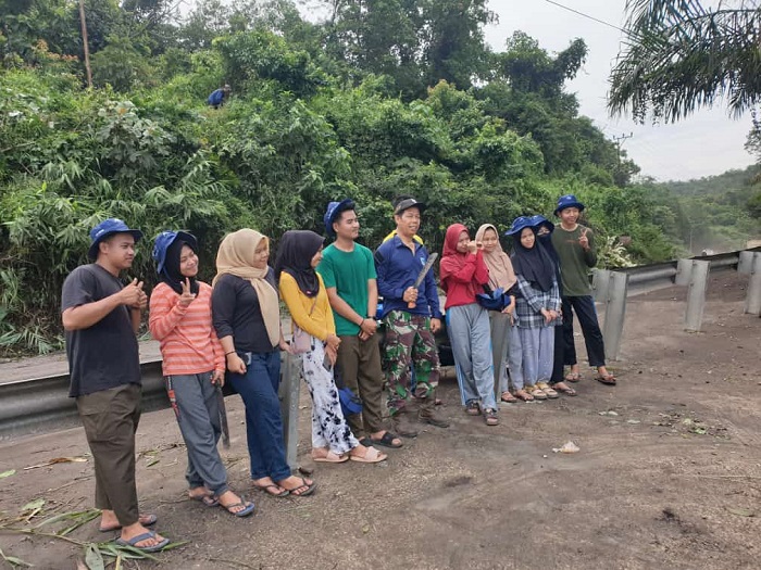 Kegiatan Masyarakat Desa Banjarsari dan Mahasiswa KKN UIN Raden Fatah Palembang