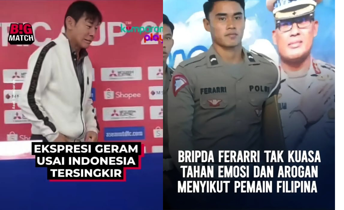 Ekspresi Geram Shin Tae Young, Bripda Muhammad Ferarri Gagal Kontrol Emosi, Kualifikasi Piala AFF 2024