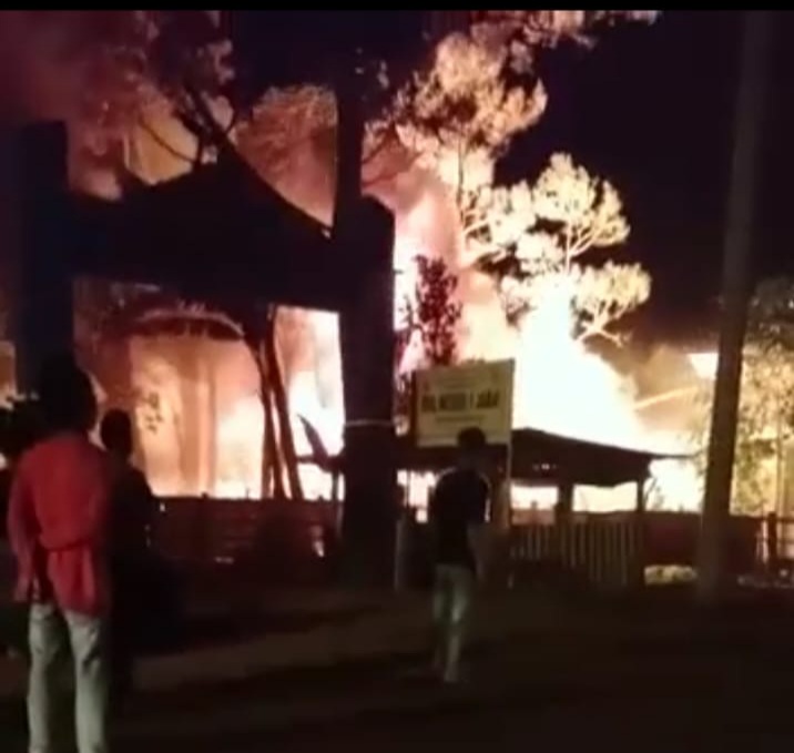 Api Hanguskan Rumah Warga di Kecamatan Jarai
