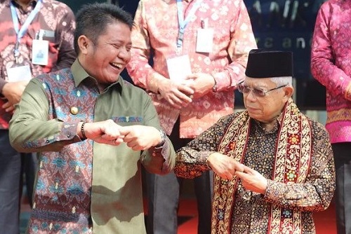 Wapres Ma'ruf Amin Tunjuk Herman Deru Sebagai Ketua KDEKS Sumsel