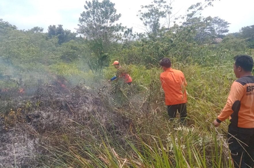 Stop Karhutla di Empat Lawang Jangan Buang Puntung Rokok Sembarangan