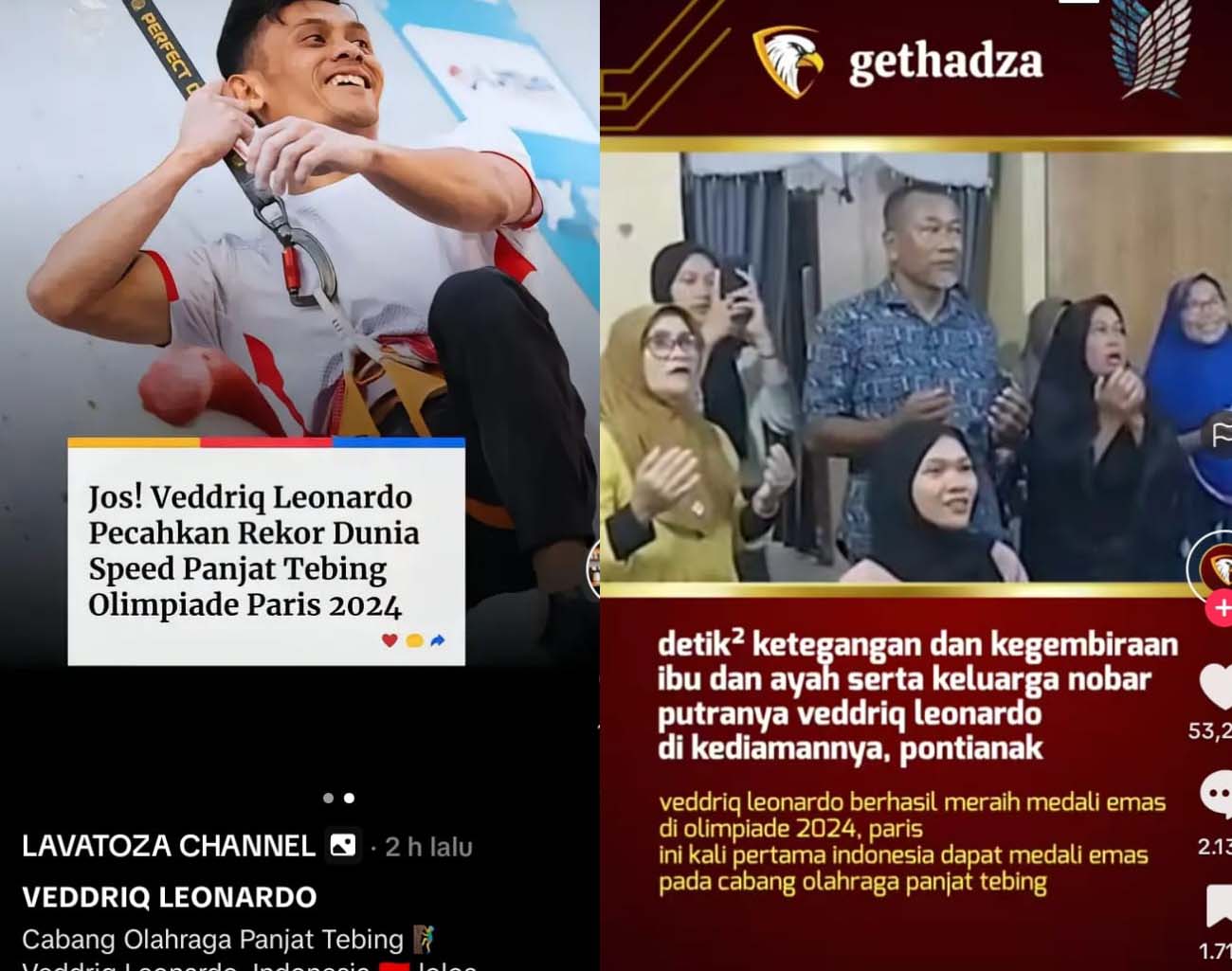 Veddriq Leonardo Kalahkan Atlet Amerika Serikat, Raih Medali Emas Panjat Tebing, Kualifikasi Piala Dunia 2026