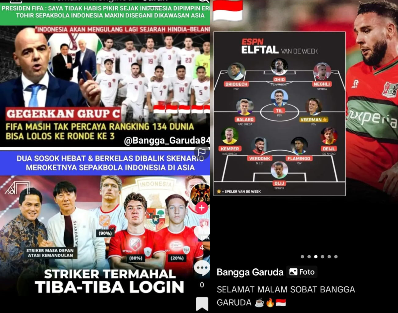 Pujian Presiden FIFA Gianni Infantino, Sepak Bola Indonesia Maju, Calvin Verdonk, Kualifikasi Piala Dunia 2026