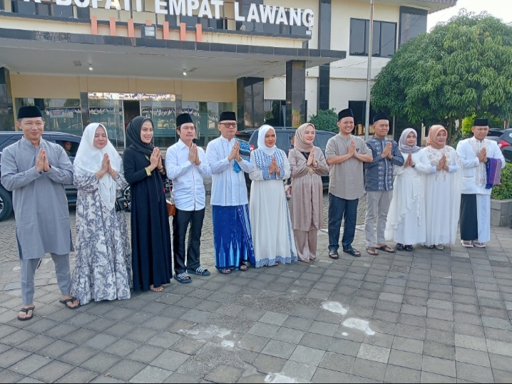 Shalat Ied di Lapangan, Ini Yang disampaikan Bupati Empat Lawang