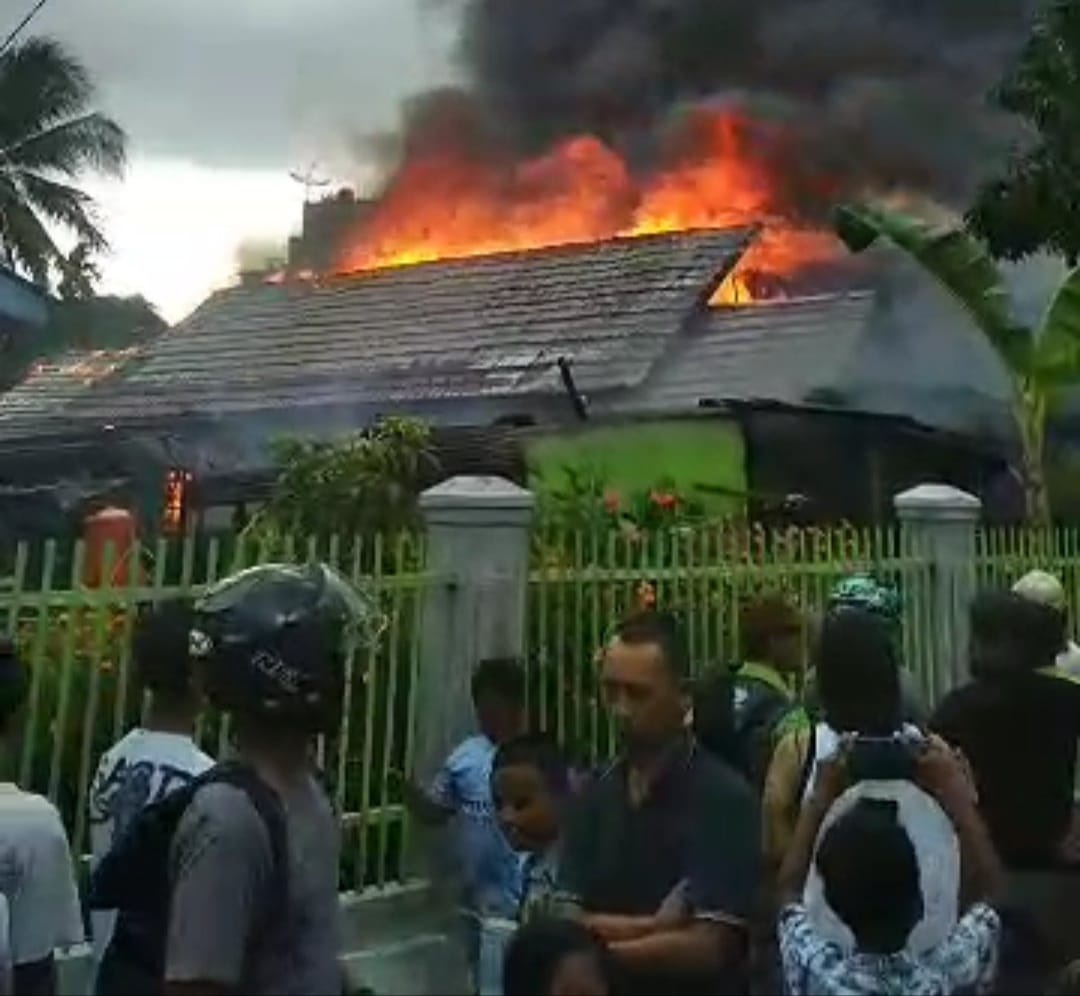 Ini Kronologis Kebakaran Yang Terjadi di Kelurahan Talang Jawa Selatan