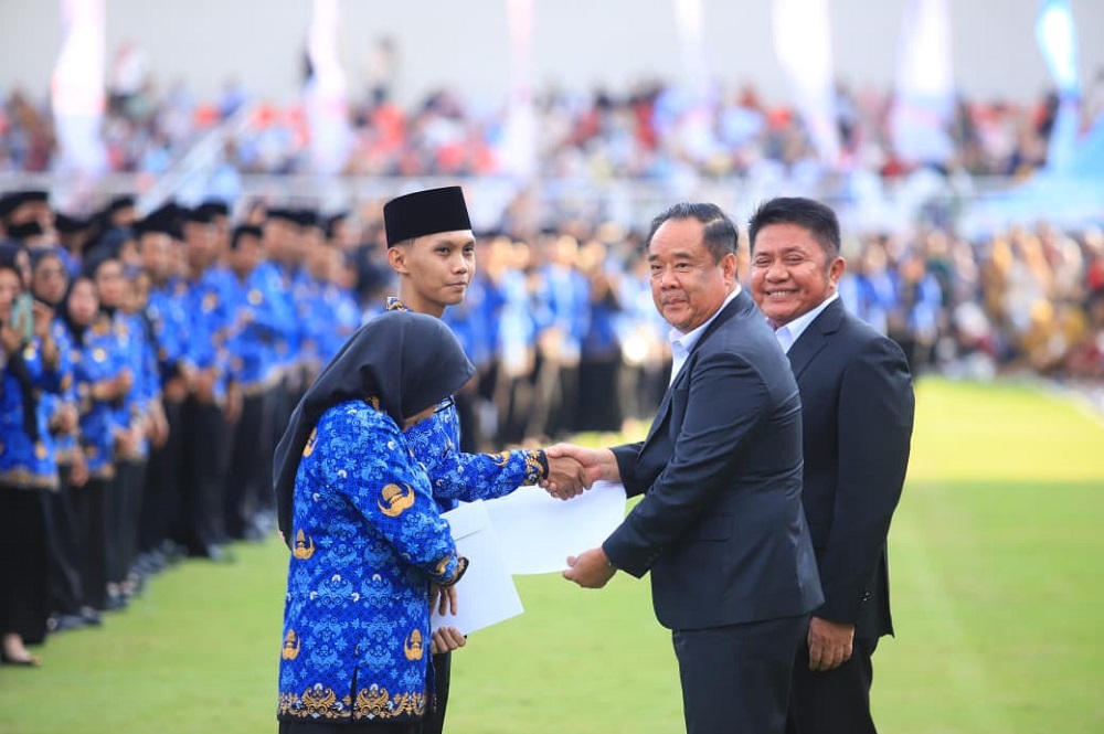 Gubernur Herman Deru Resmikan 5.990 PPPK Paruh Waktu, Tegaskan Pengakuan Negara