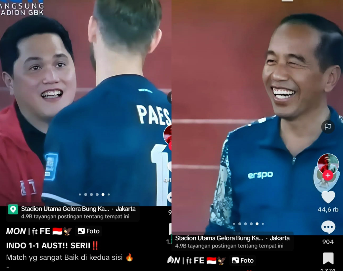 Pernyataan Presiden Joko Widodo, Bangga Penampilan Maarten Paes, Erick Thohir, Kualifikasi Piala Dunia 2026