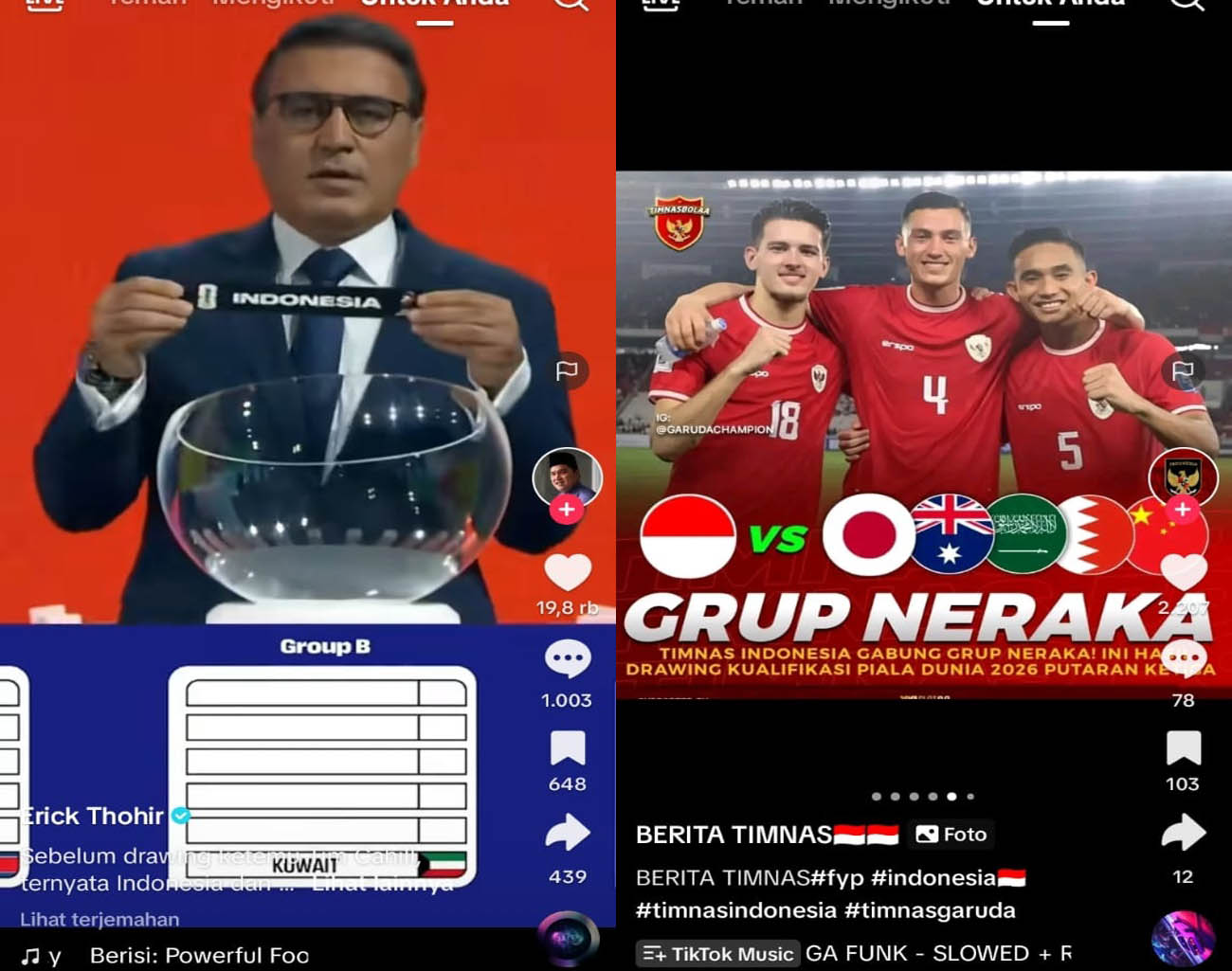 Babak Baru Piala Dunia, Indonesia Gabung Grup Neraka, Hasil Drawing Ronde 3 Kualifikasi Piala Dunia 2026