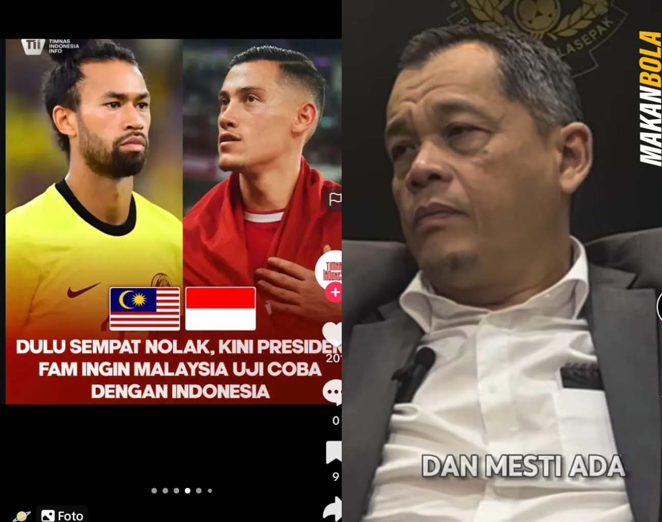 Presiden FAM Goda PSSI, Tawarkan Uji Coba Malaysia-Indonesia, Ranking FIFA, Kualifikasi Piala Dunia 2026