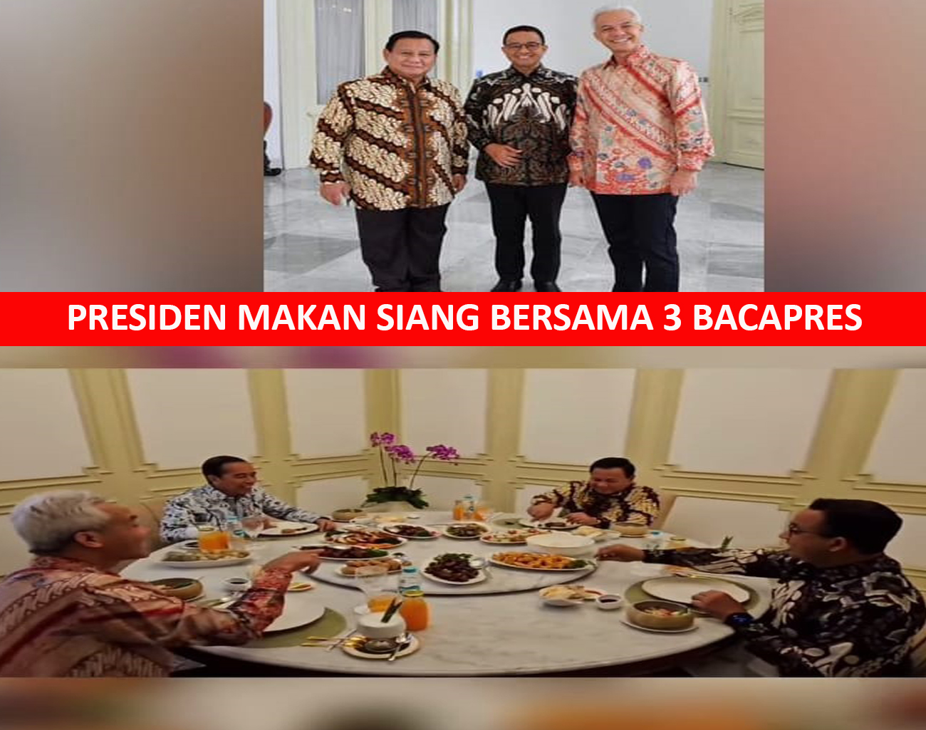 Bacapres Anies Baswedan Sampaikan ini kepada Presiden RI Jokowi, Aspirasinya Langsung Dapat Jawaban