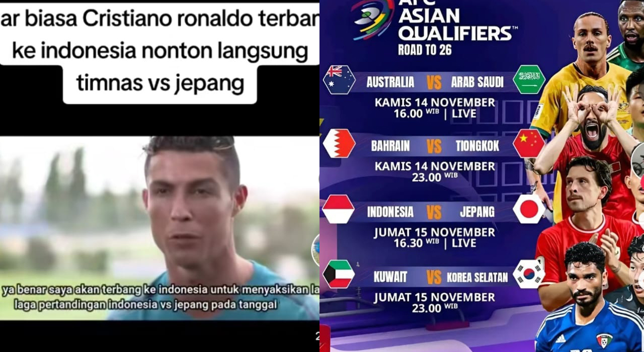 Cristiano Ronaldo ke Indonesia, Pemain Sepak Bola Dunia, Kualifikasi Piala Dunia 2026