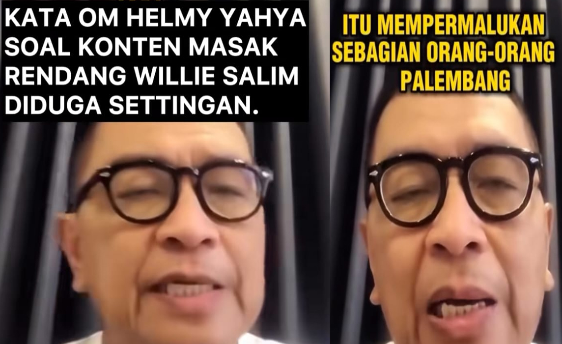 Tanggapan Helmy Yahya, Soal Konten Creator Willie Salim, Daging Redang 200 Kg Hilang di Palembang