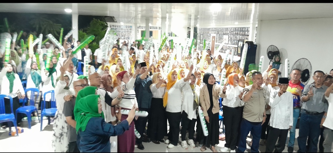 Selain Tambahan Amunisi, Pengukuhan Relawan  BZ-WIN Juga  Sebagai Curhat Warga Lahat Dengan Bursah-Widia