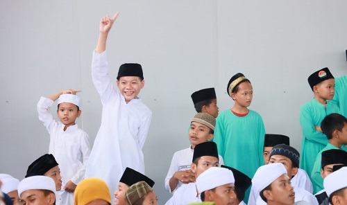 1444 Anak Yatim Piatu Dikumpulkan Herman Deru