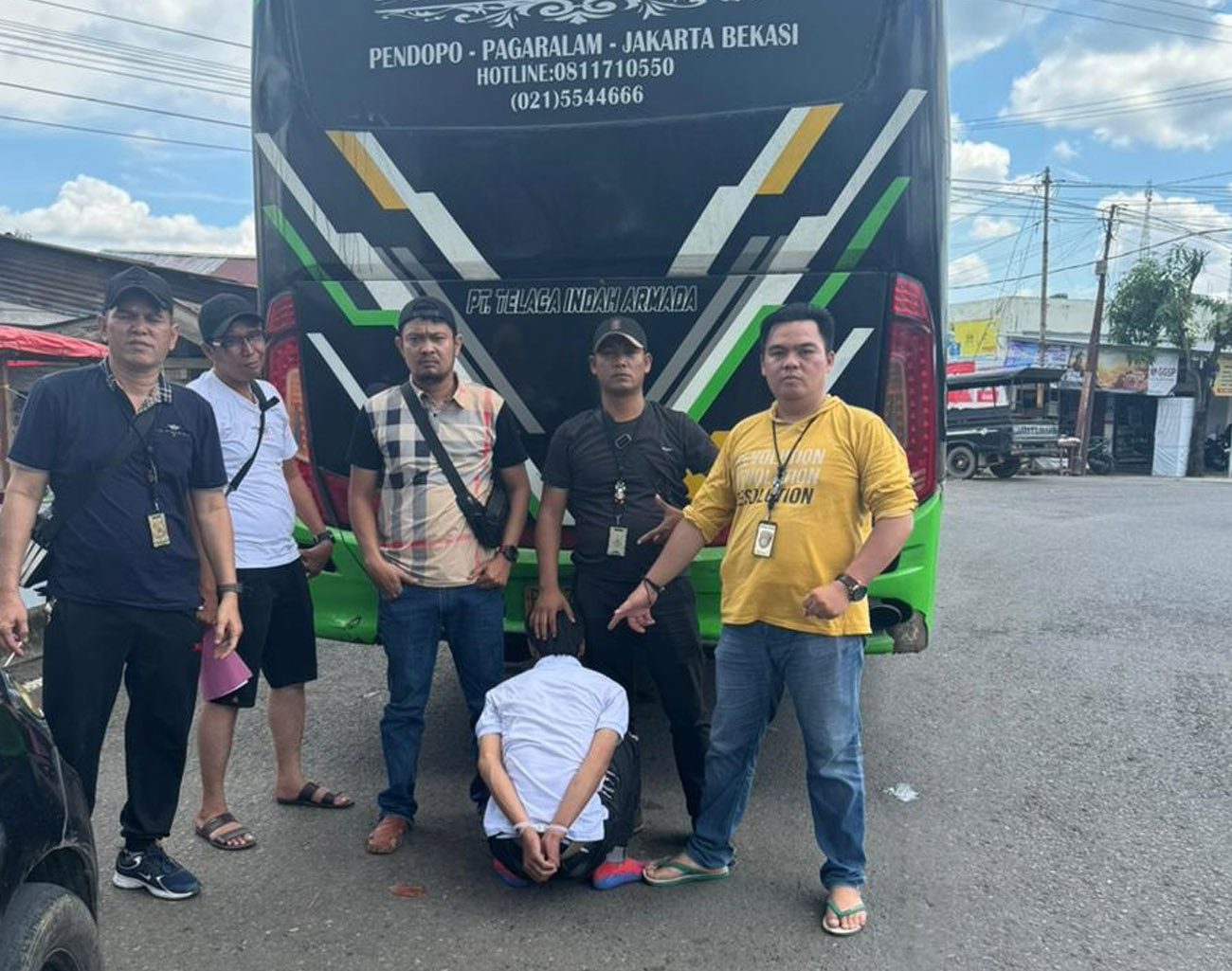 Pelaku Tertangkap di Dalam Bus Armada Telaga Biru Indah, Hendak Melarikan Diri ke Jakarta