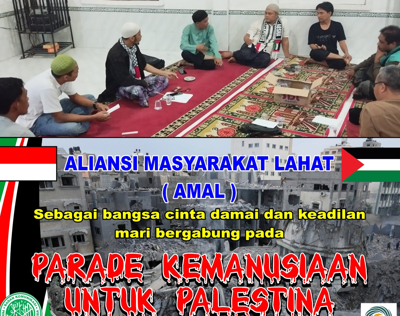 Besok, Aliansi Masyarakat Lahat akan Menggelar Parade Kemanusiaan untuk Palestina