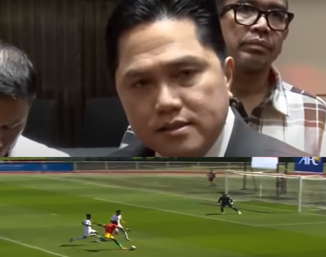 Inilah Pernyataan Ketua PSSI Erick Thohir Setelah Pertandingan Indonesia vs Guinea Playoff Olimpiade Paris