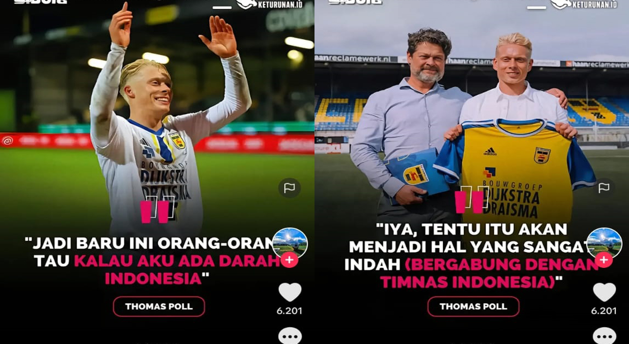 Malaysia Indonesia Rebutan Thomas Poll, Pemain Belanda, Kualifikasi Piala Dunia 2026