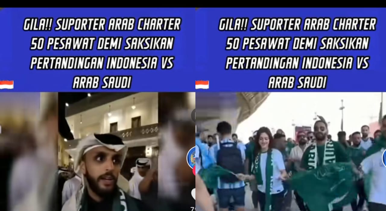 Bos Minyak Arab Saudi ke Indonesia, Dukung Sepak Bola, Charter 50 Pesawat, Kualifikasi Piala Dunia 2026