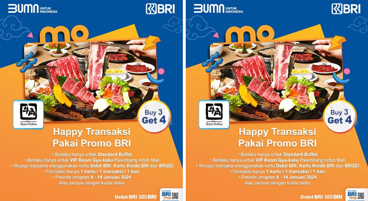 Happy Transaksi Pakai Promo BRI, Program 