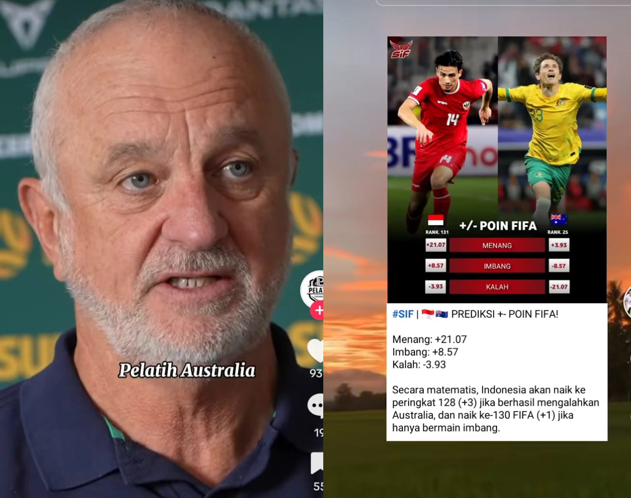 Pengakuan Pelatih Australia, Graham Arnold, Mental Pemain Jatuh, Kualifikasi Piala Dunia 2026