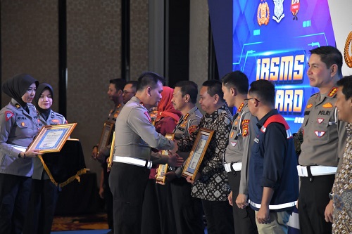 Penerima Penghargaan ETLE Awards 2023 Kakorlantas Polri