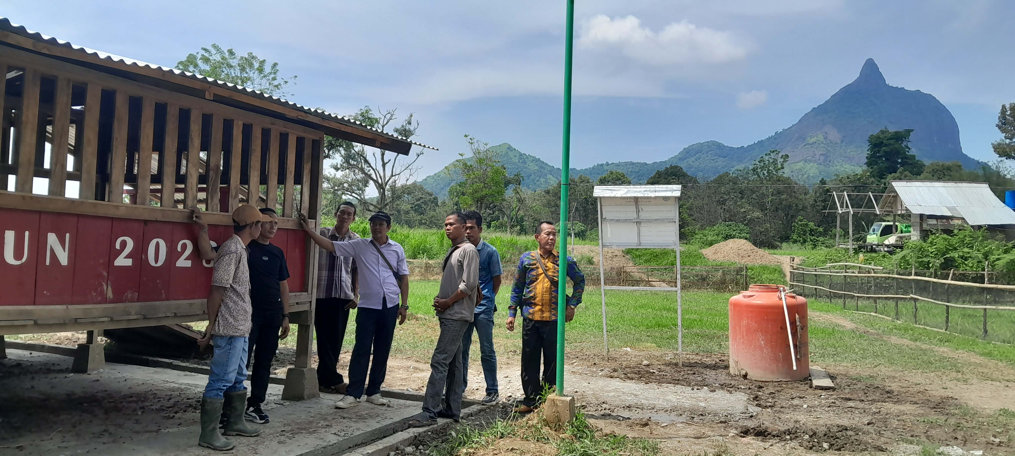 Camat Merapi barat Hadiri Langsung Monitoring Evaluasi Desa Terakhir, Ini Pesannya 