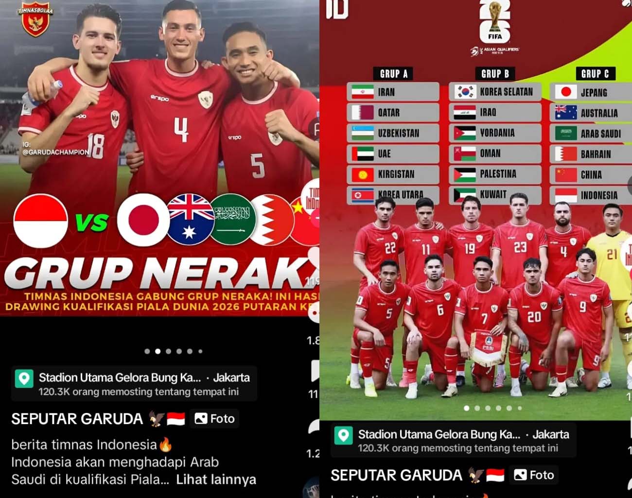 Indonesia Tolak Grup Neraka, Erick Thohir Beri Kejutan, Pemain Keturunan, Kualifikasi Piala Dunia 2026