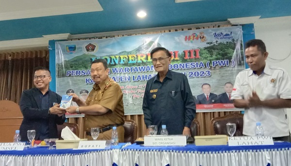 Hasil Pemilihan Ketua PWI Kabupaten Lahat