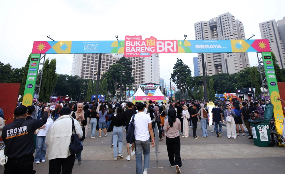 Kapan Lagi Buka Bareng BRI Festival 2025, Ajak Puluhan Ribu Pengunjung Nikmati Beragam Kuliner dan Hiburan