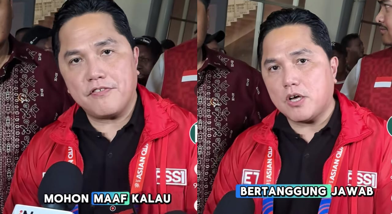 Ungkapan Erick Thohir, Ketua PSSI, Jepang Kalahkan Indonesia 4-0, Kualifikasi Piala Dunia 2026