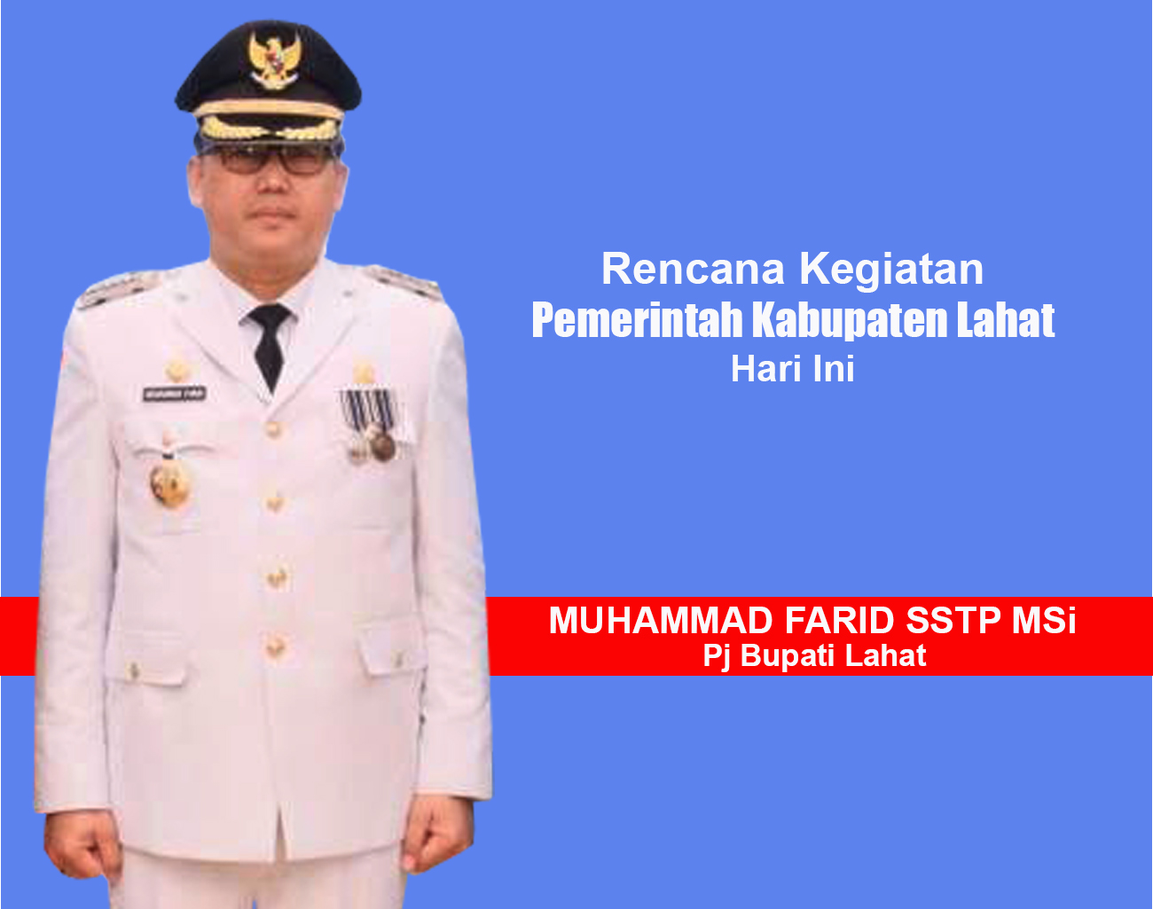 Pj Bupati Lahat Muhammad Farid Mulai Melakukan Aktivitasnya di Lahat, Pimpin Apel Gabungan ASN di Kantor Bupat