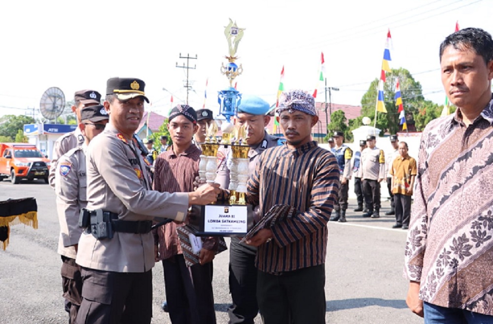 Polres Lahat Kukuhkan Kasat Kamling Baru Dengar Nama ini  