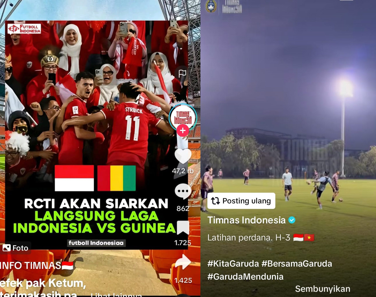 Tenang, Setelah Piala Asia U-23 2024, RCTI Siarkan Pertandingan Indonesia vs Guinea Playoff Olimpiade Paris