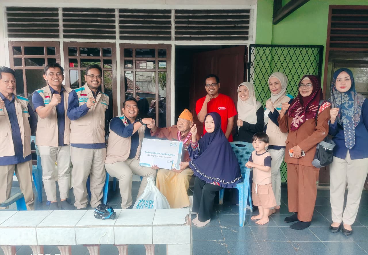 YBM PLN UID S2JB Salurkan Bantuan untuk Veteran: Hormat Setinggi-tingginya bagi Pejuang Bangsa