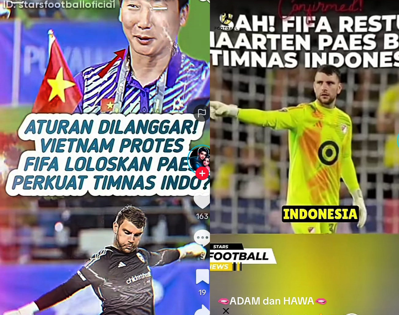 Vietnam Protes FIFA, Maarten Paes Gabung Indonesia, Kiper Amerika Serikat, Kualifikasi Piala Dunia 2026