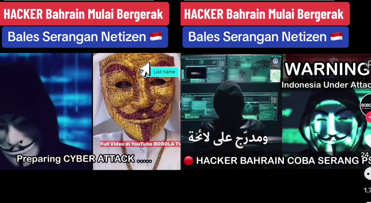 Kabar Buruk, Hacker Bahrain vs Indonesia Berperang, Sasaran Website PSSI, Kualifikasi Piala Dunia 2026