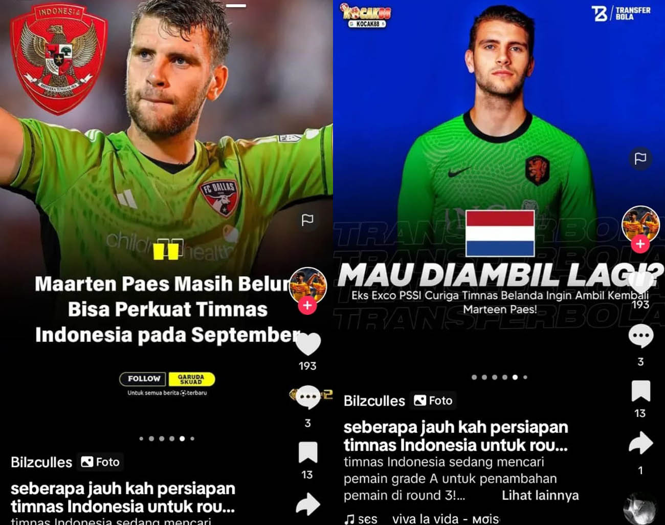 Nasib Maarten Paes Bela Indonesia, Kiper Andalan, Pemain Keturunan Belanda, Kualifikasi Piala Dunia 2026