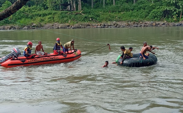 Perkembangan Terbaru Pencarian Korban Tenggelam di Sungai Lematang Lahat