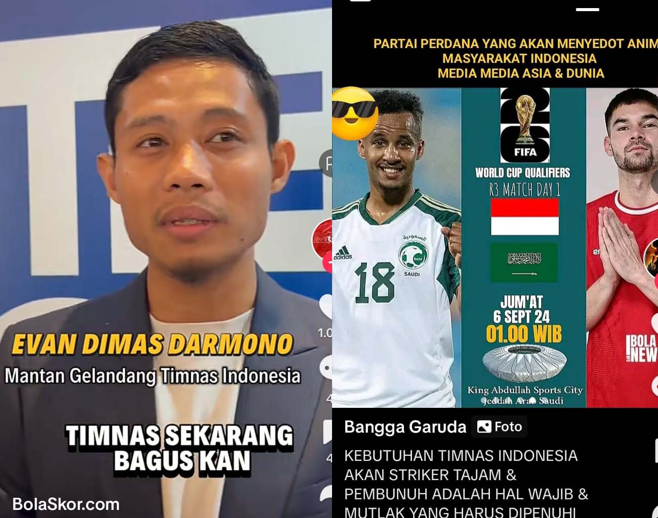 Harapan Evan Dimas, Pemain Muda Gabung Timnas Indonesia, Kualifikasi Piala Dunia 2026