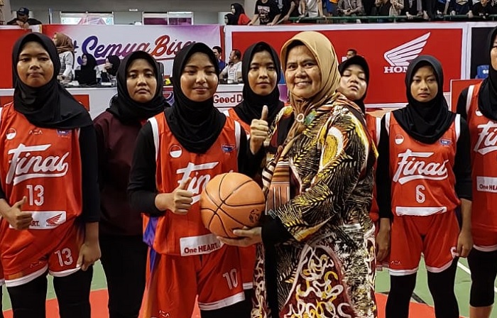 SMA Negeri 2 Lahat Keluar Sebagai Runner Up Basket 