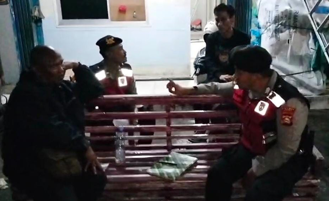 Samapta Polres Lahat Sisir Tempat Rawan Seputaran Kota Lahat Tekan Angka Kriminalitas dan Aksi Premanisme