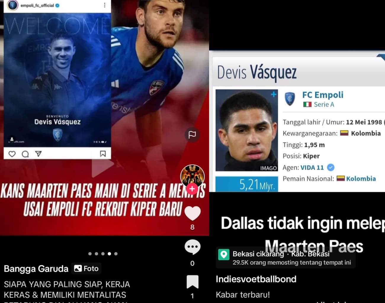 Kabar Terbaru Maarten Paes Batal Main Serie A Italia, FC Dallas Tolak Proposal Empoli, Kualifikasi Piala Dunia